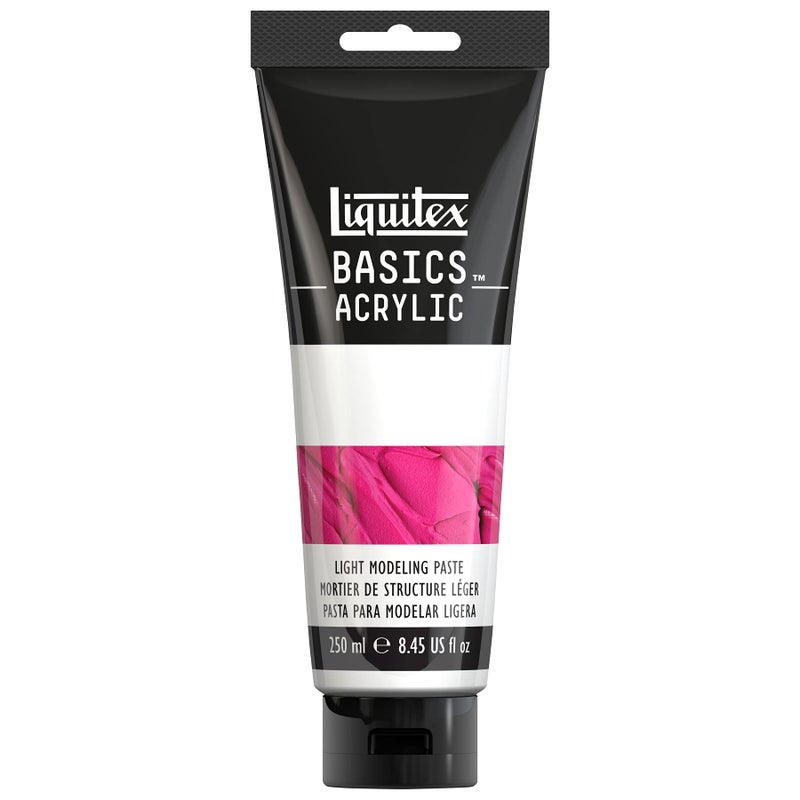 Liquitex BASICS Light Modeling Paste, 250ml (8.4oz) Tube - Image 1